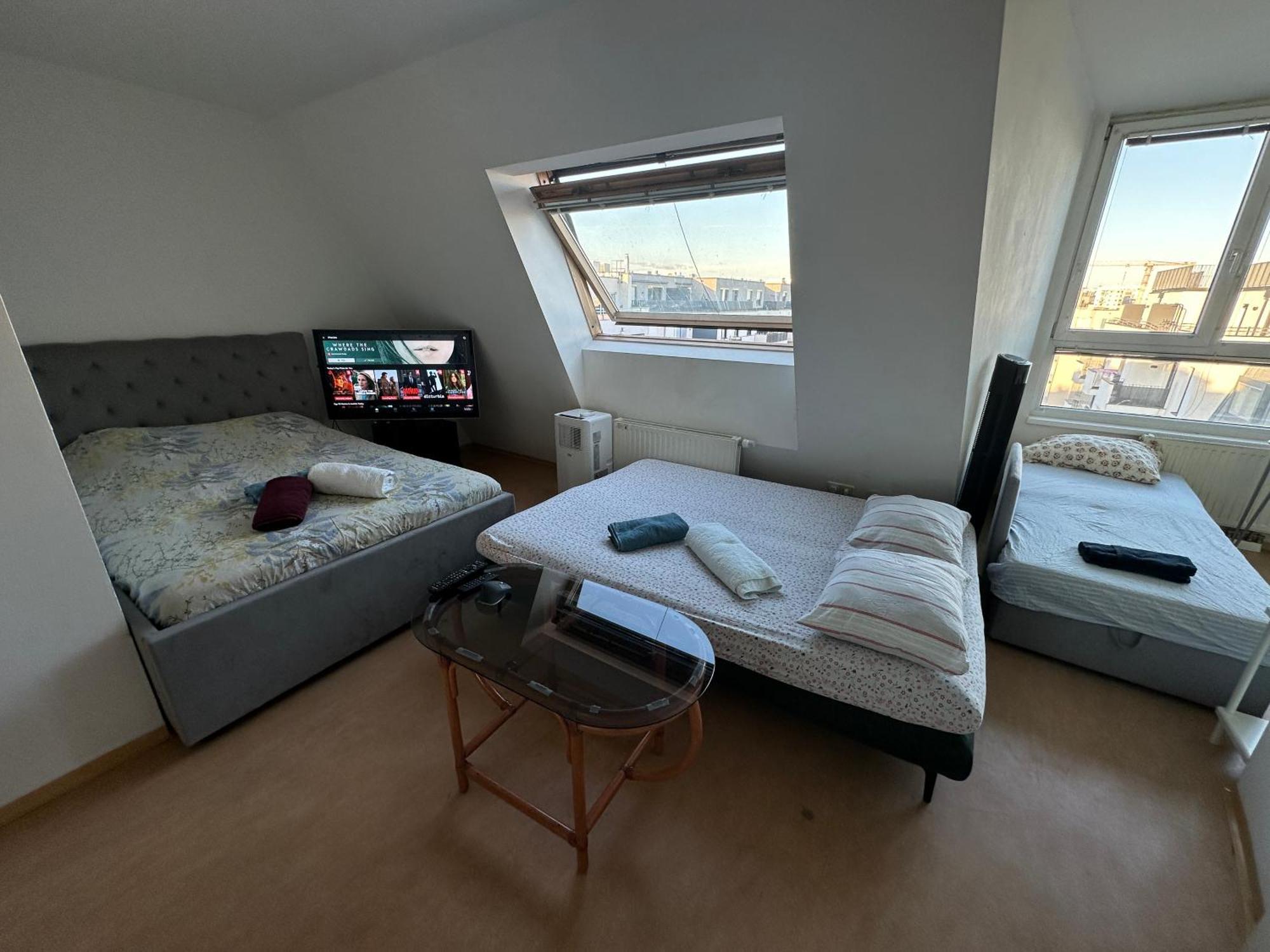 Cozy Bright Penthouse Close To U1 And U6 Metros Appartement